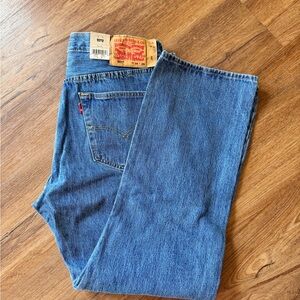 Levi's Men's 501 Classic Straight Leg Blue Jeans Size W34 L29 NWT